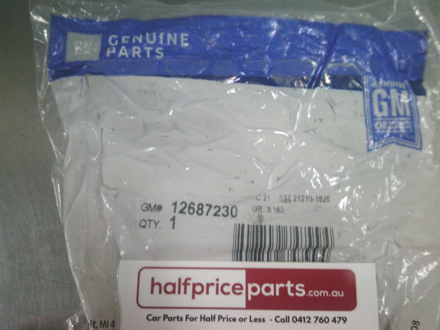 Holden GM 2500 Silverado Genuine High Pressure Fuel Pipe Assembly (Rail to Injector) New Part