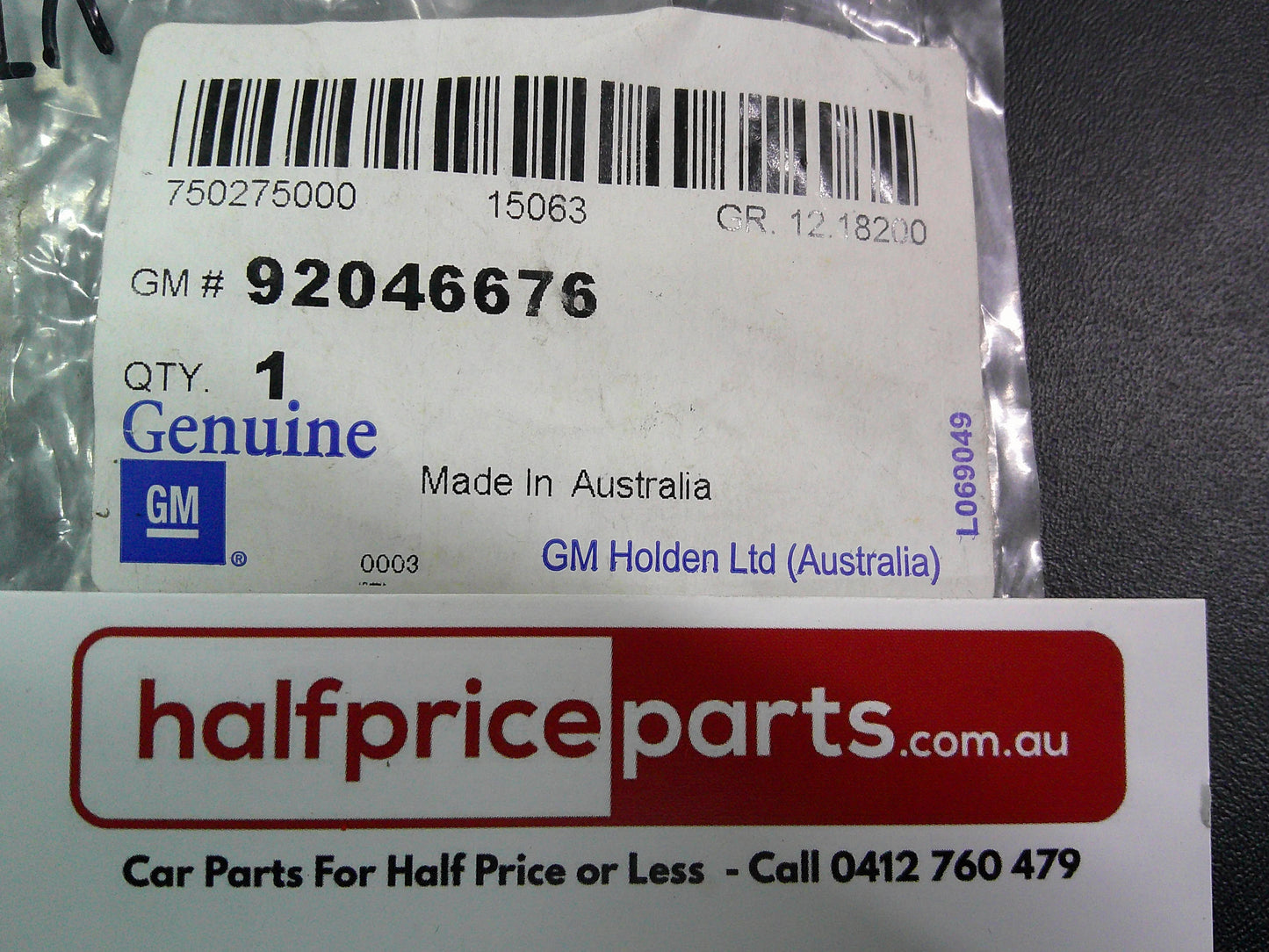 Holden VT Commodore Calais Genuine Calais Decal New Part