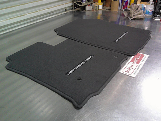 Toyota 150 Series Prado GX/GXL Altitude SE Manual Genuine Front Mat Set ( 2 Front Mats Only) New Part