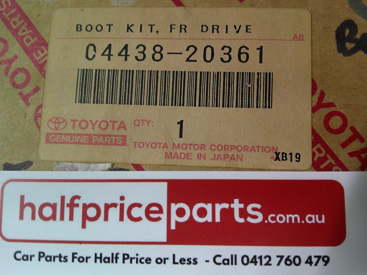 Toyota Camry/Celica Genuine Front Right Inner Boot Kit New Part