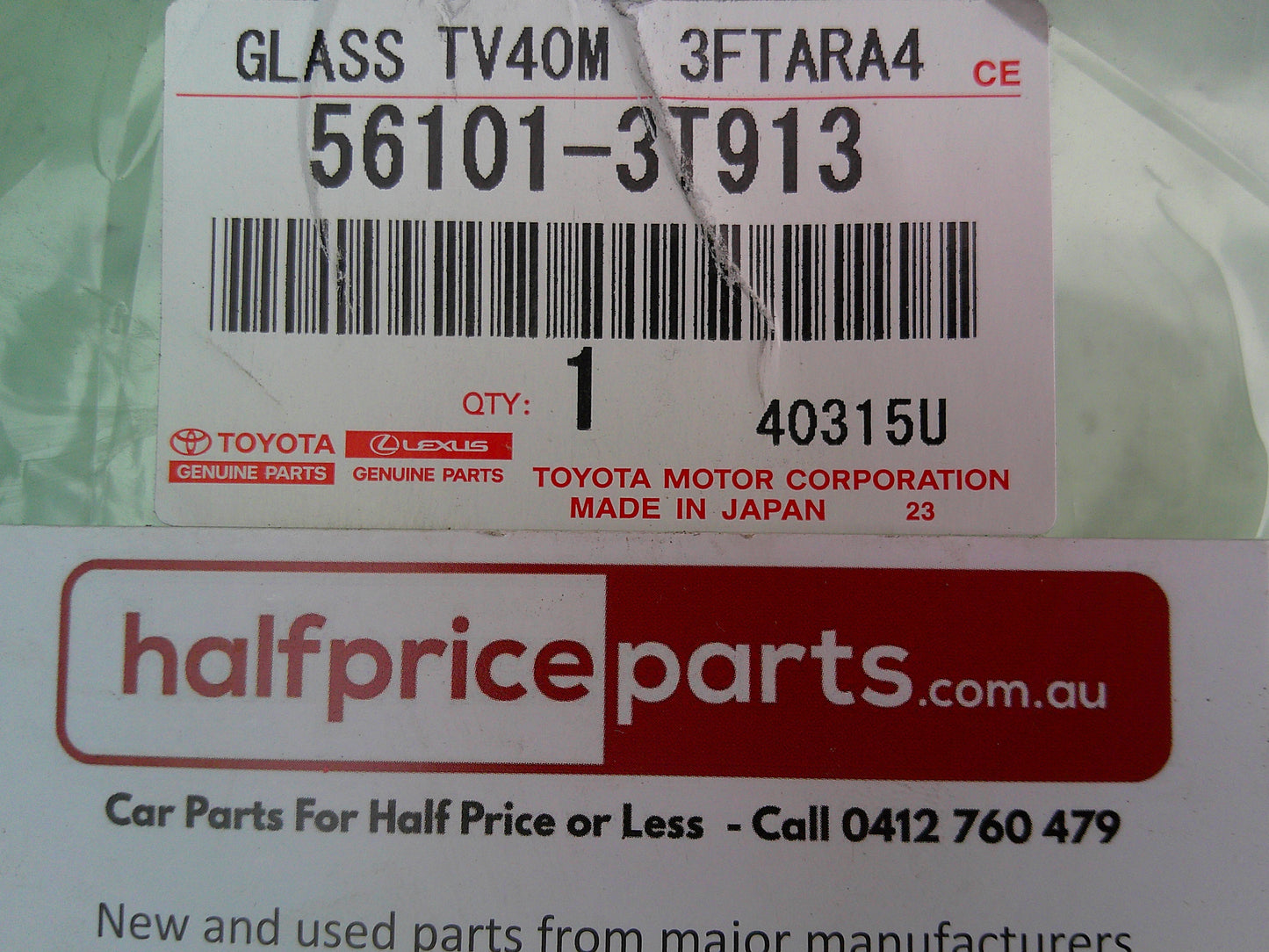 Toyota Camry/Hybrid VSV70/ASV70/AXVH7 Genuine Front Replacement Windscreen New Part