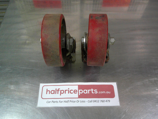 6" Swivel Castor Wheels - Used Part