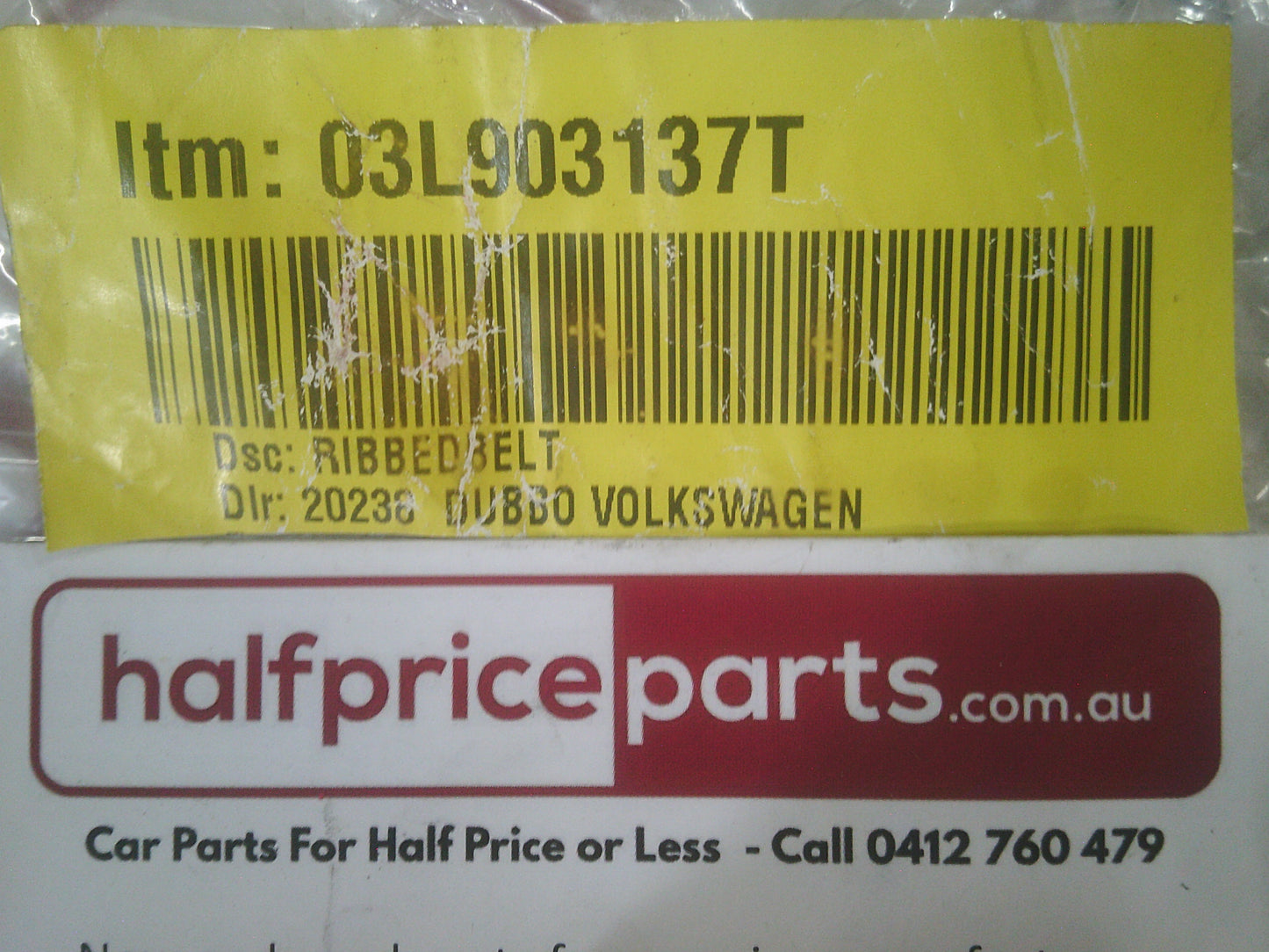 VW Genuine Serpentine Belt Suits Audi/BMW/Citoen/Kia/Peugeot/Skoda/VW New Part