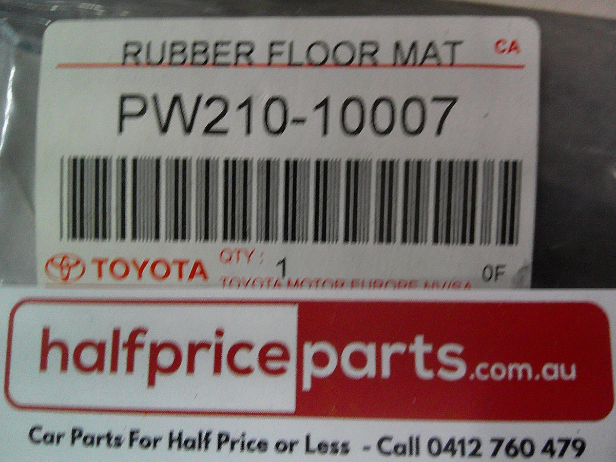 Toyota CH-R 2WD/Hybrid Genuine Front And Rear Rubber Floor Mat Set Of 4 New Part