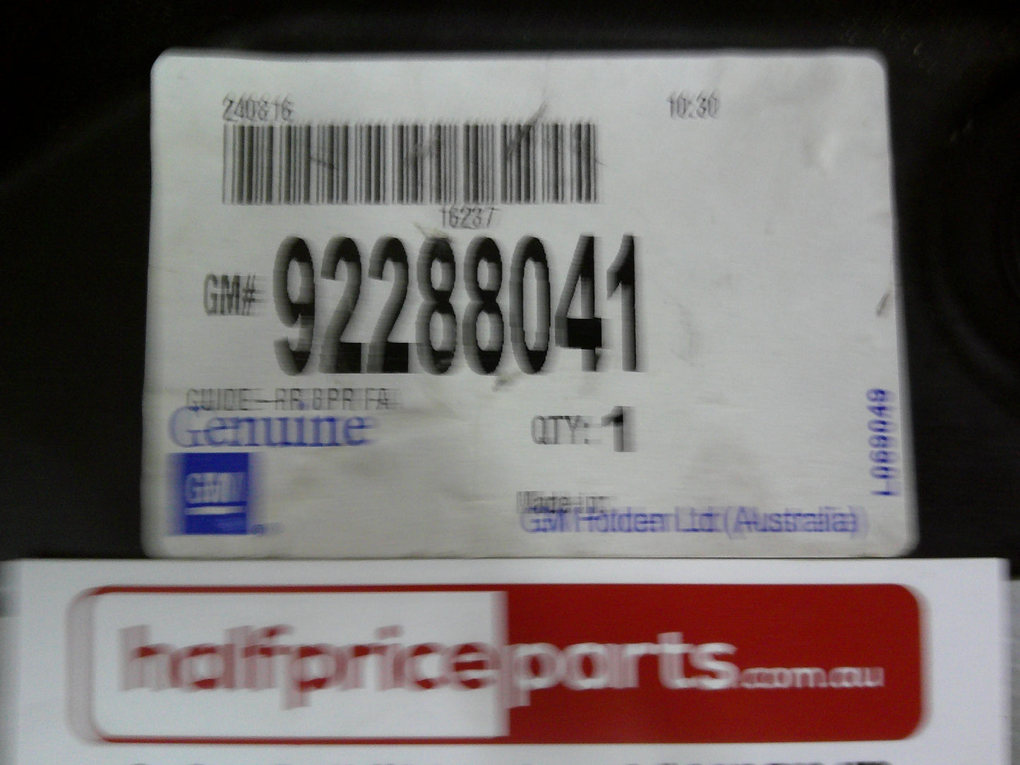 Holden VE/VF Wagon Commodore Genuine Left Hand Rear Bumper Facia New Part