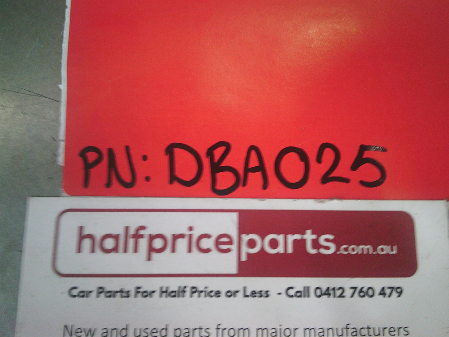 DBA Street Series Front Brake Rotor Suits Holden VP Commodore (1 ONLY) New Part