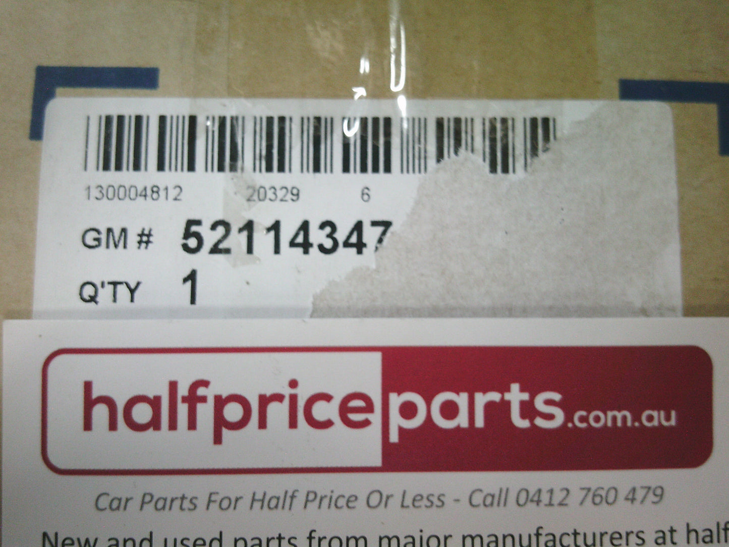 Holden RG Colorado Genuine Rear Middle Seat Headrest Cover - New Part