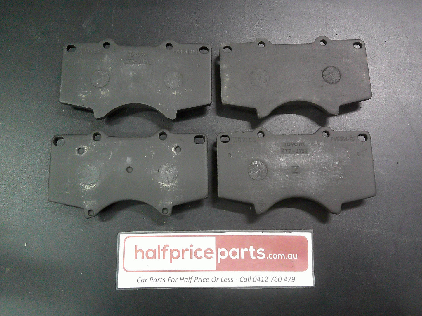 QFM Front Brake Pad Set Suits Mitsubishi/Lexus/Toyota New Part