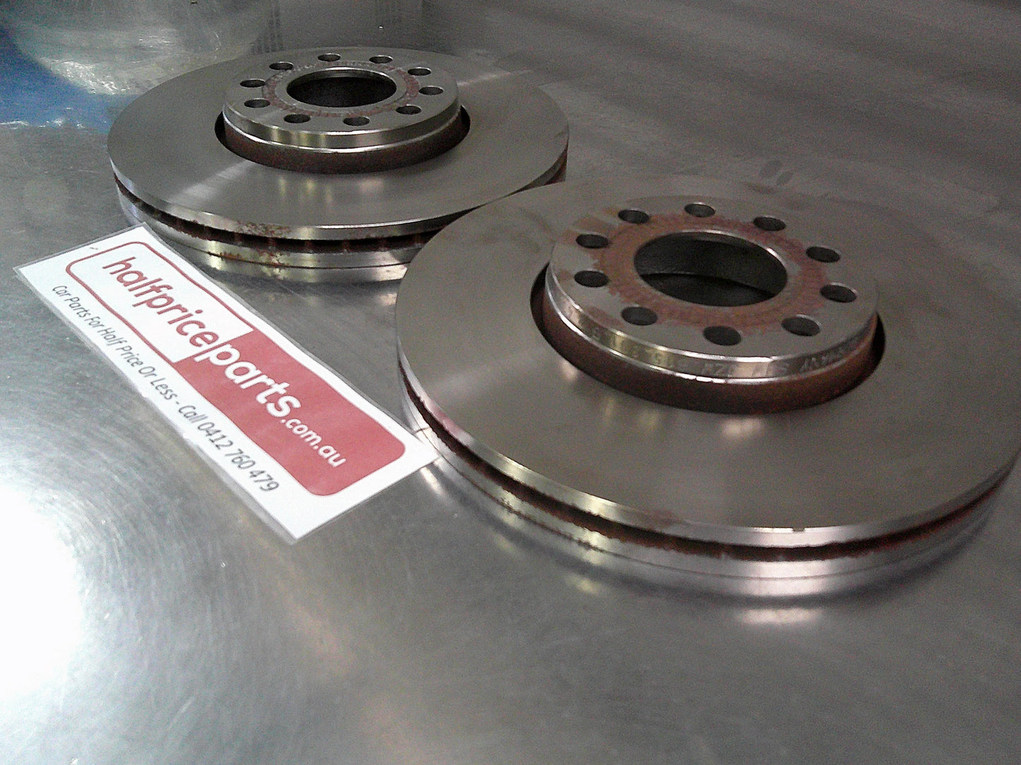 VW Passat/Skoda Superb Genuine Front Disc Brake Rotors Standard (Sold As Pair Only) New Part