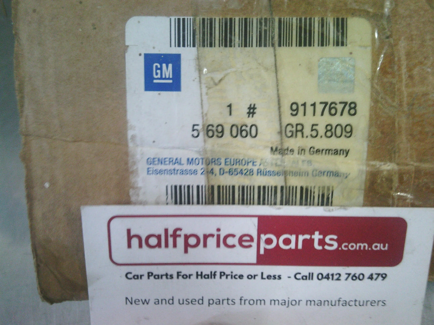 Holden TS Astra/TT Zafira Genuine Front Disc Brake Rotor With ABS New Part