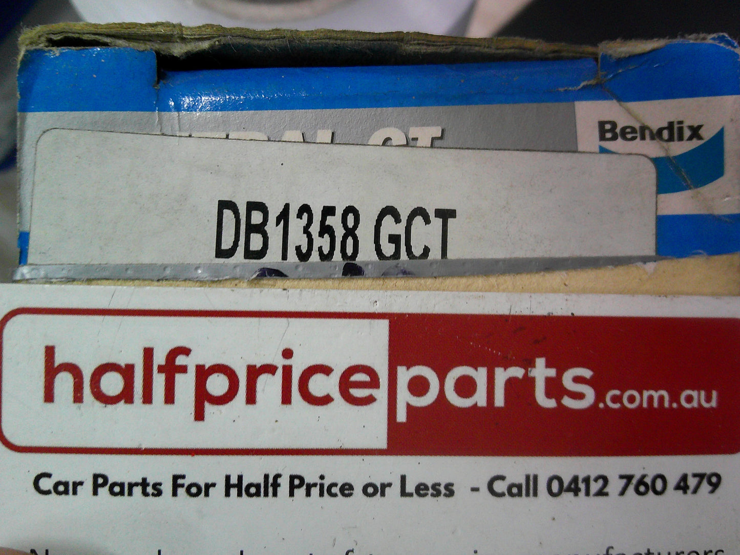 Bendix Front Brake Pad Set Suits Mazda/Ford New Part