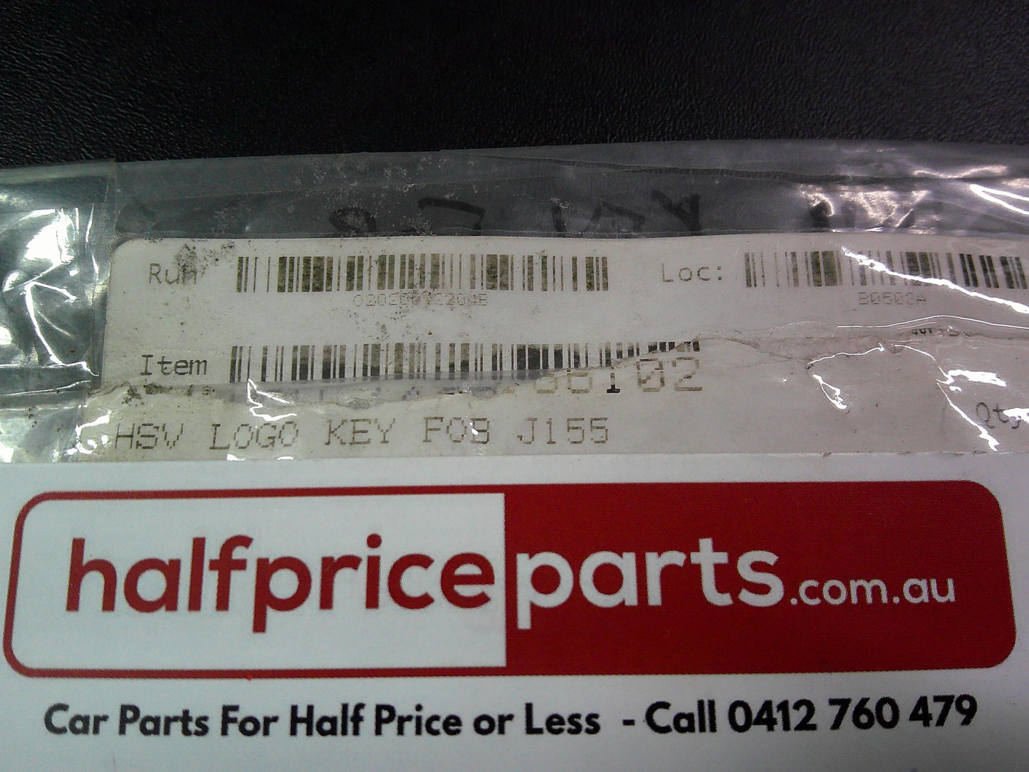 Holden HSV Genuine Sportscat Ignition Key Fob Logo (J155) New Part