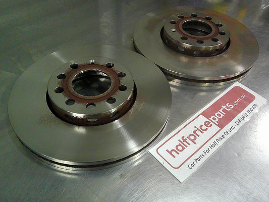 VW Passat/Skoda Superb/Seat Exeo Genuine Front Disc Brake Rotors (Sold As Pair Only) New Part