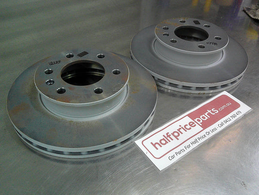 VW CV Crafter 30-50/Mercedes Benz Sprinter Genuine Front Disc Brake Rotors (Sold As Pair Only) New Part