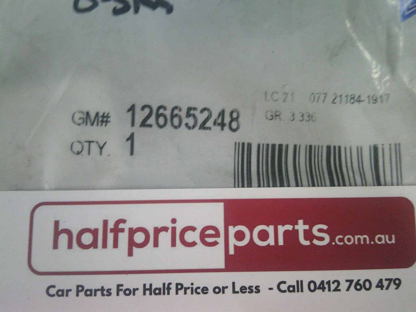 Holden GM Silverado/Sierra Genuine Throttle Body Mounting Gasket New Part