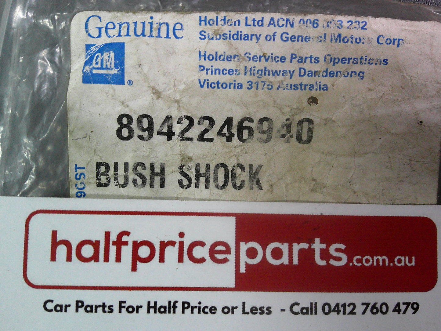 Isuzu NLR/Holden Rodeo/Jackaroo Genuine Bush Shock New Part