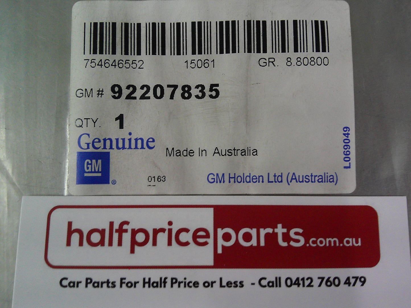 Holden TK Barina Genuine Service And Warranty Booklet New Part