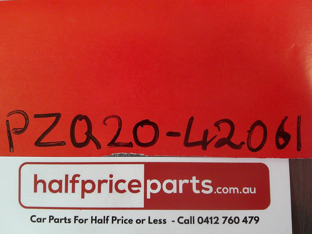 Toyota Rav4 Genuine Heavy Duty Second Row Rubber Mat (1 PeiceMat) New Part