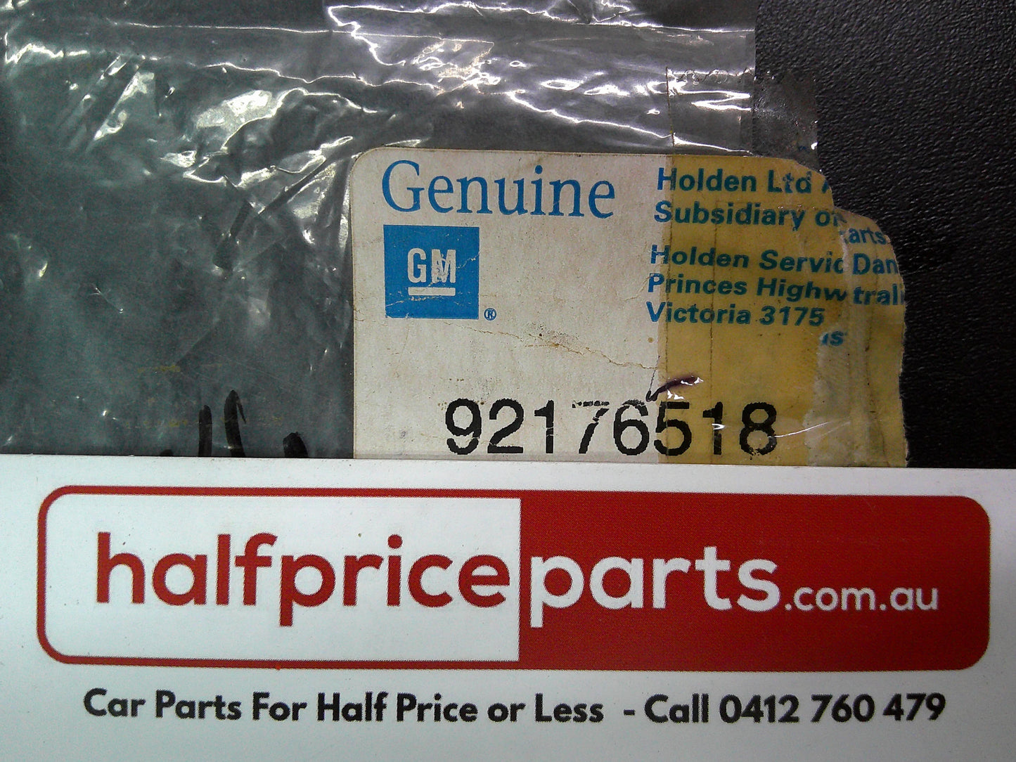 Holden VZ Commodore Genuine SV6 Boot Tail Gate Emblem New Part