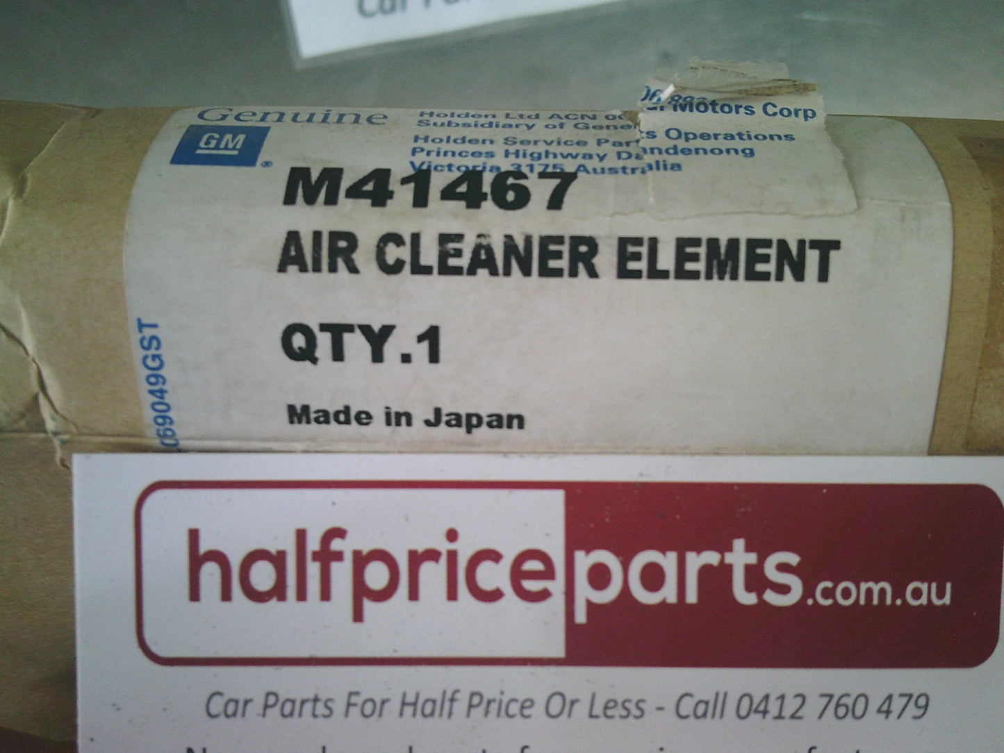 Holden Barina/ Suzuki Swift/Cino Genuine Engine Air Filter New Part