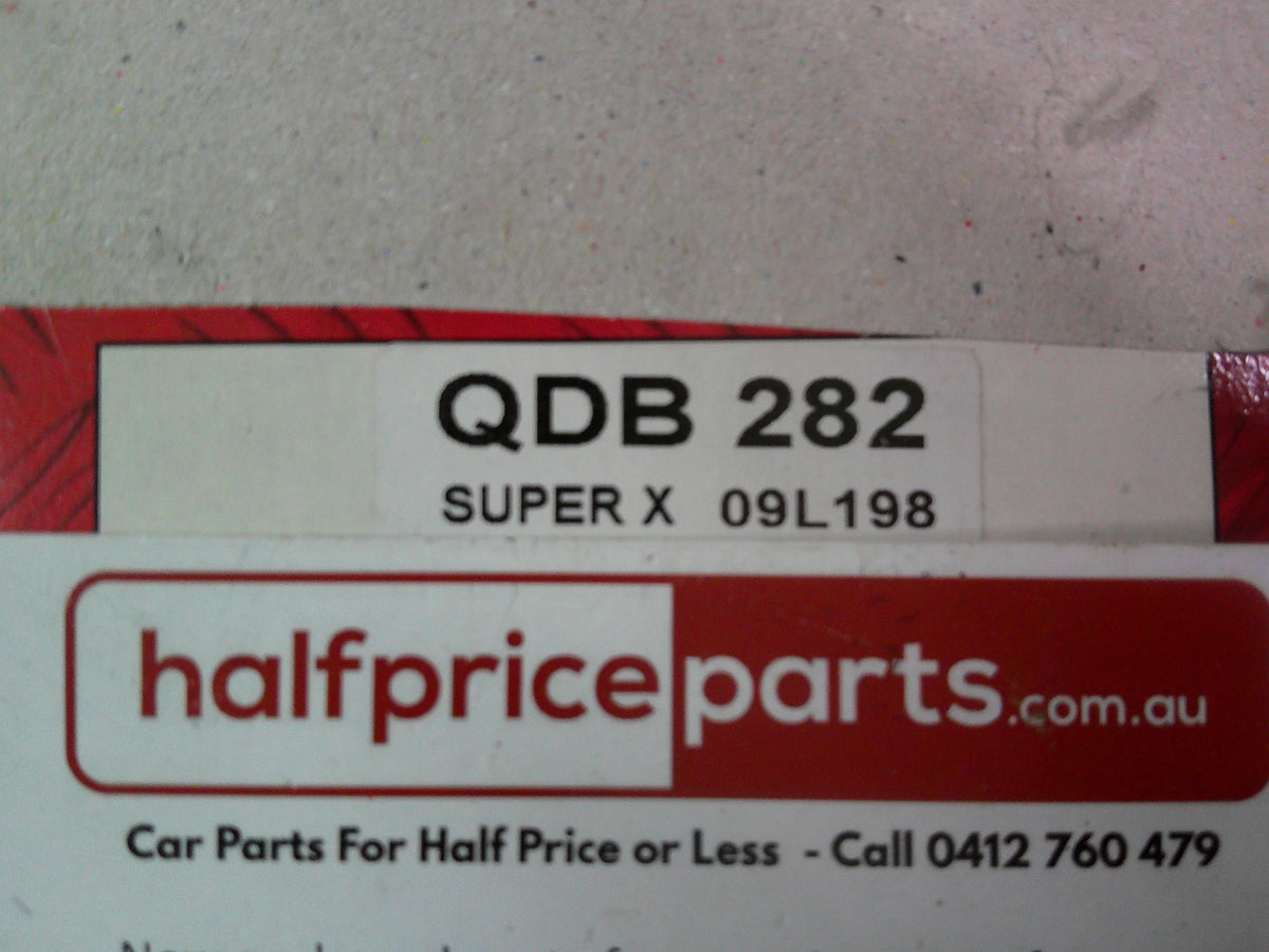 QFM Rear Brake Pad Set Suits Toyota Celica/Cressida New Part