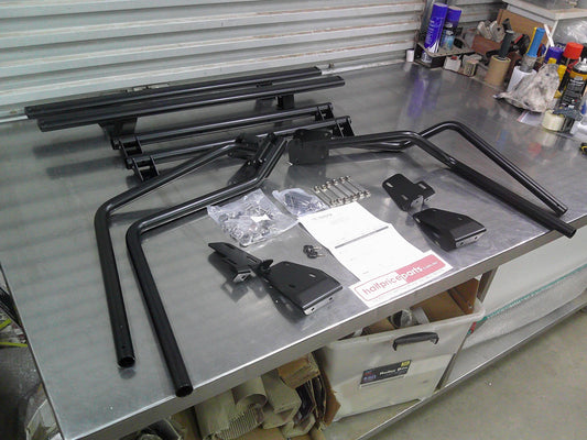 Toyota Hilux Dual Cab Genuine Canopy Roof Racks Suits J Deck (Complete Kit) New Part