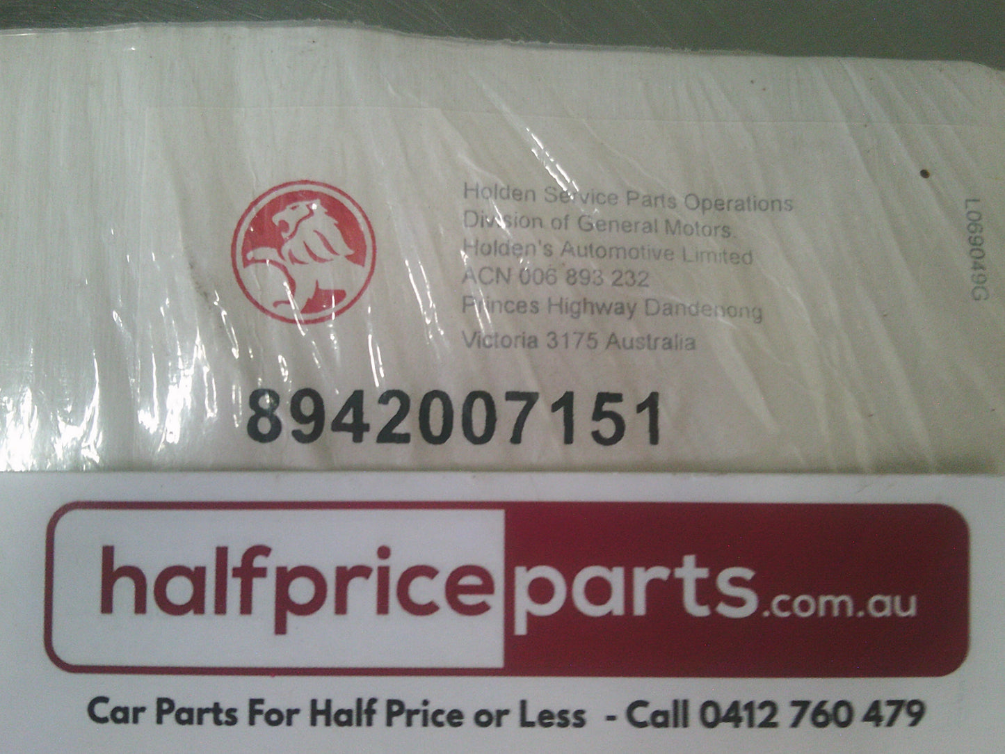Holden Jackaroo Genuine Engine Valve Cover Gasket 1.9Ltr-2.0Ltr New Part