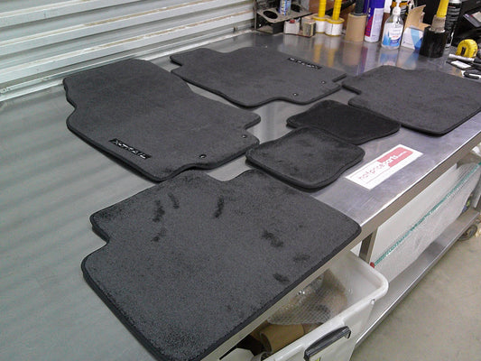 Nissan T32 X-Trail Genuine Carpet Mat Set Including 3rd Row (Black) New Part