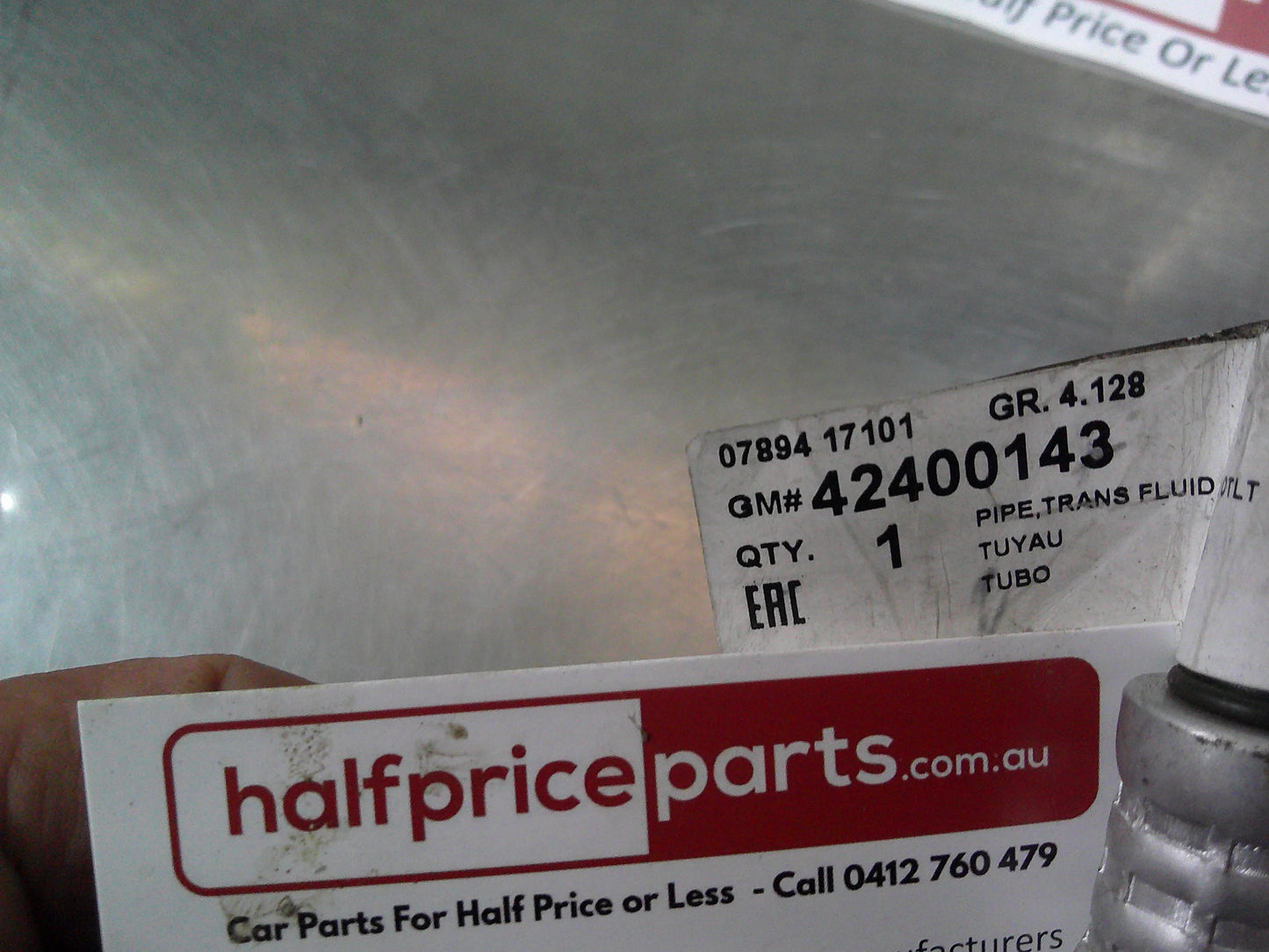 Holden CG7 Captiva Genuine Trans Fluid Cooler Outlet Pipe New Part