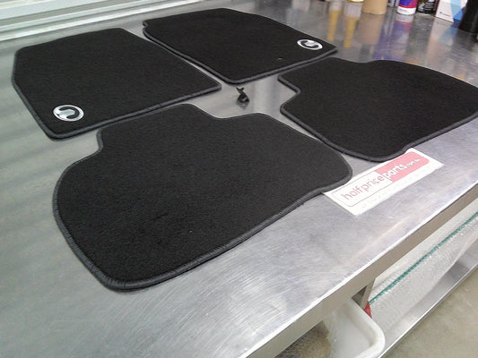 GWM Steed 6 Dual Cab Genuine Black Carpet Floor Mat Set Of 4 Mats Black New Part