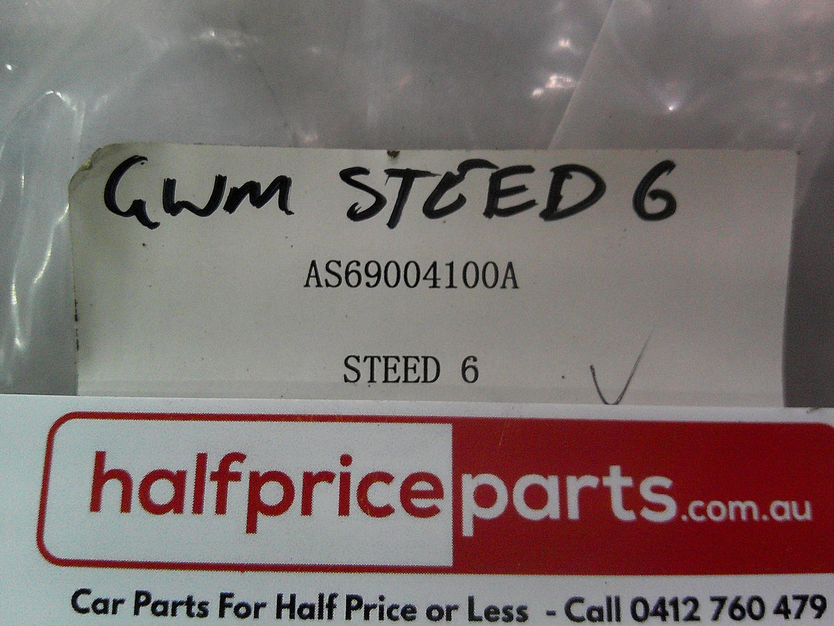 GWM Steed 6 Dual Cab Genuine Black Carpet Floor Mat Set Of 4 Mats Black New Part