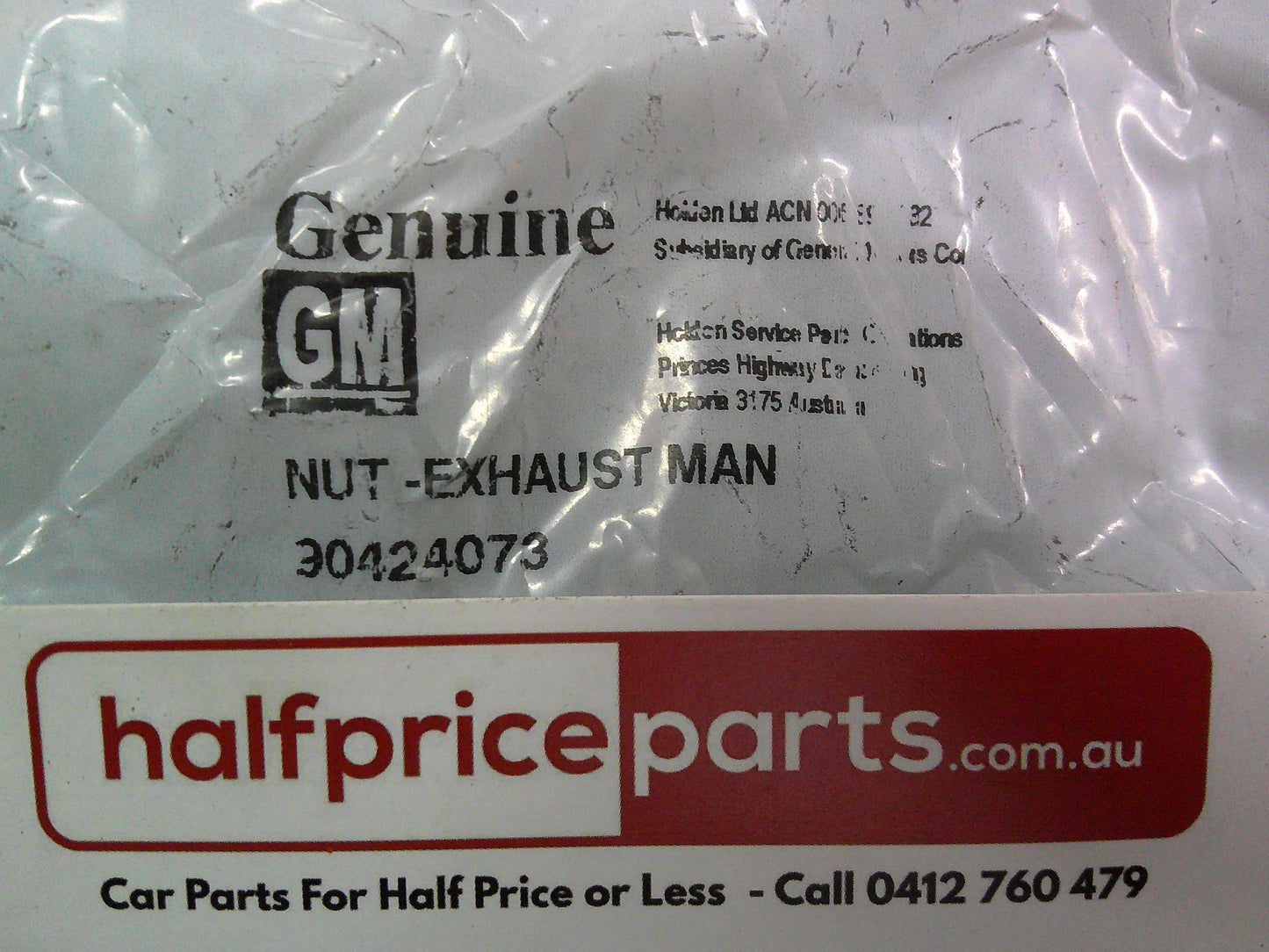 Holden P10 Astra Exhaust Manifold Nut New Part