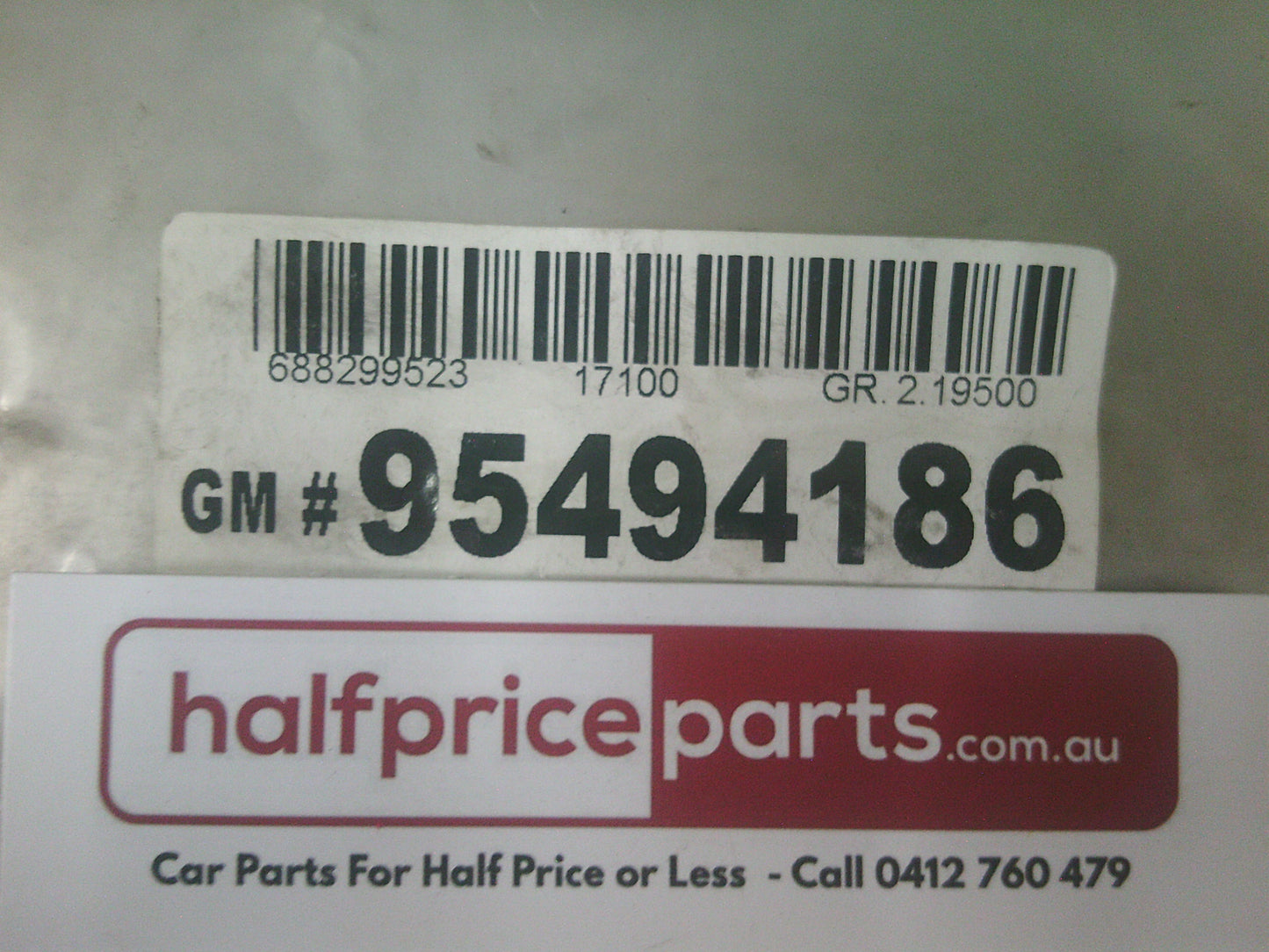 Holden JH Cruze Hatchback Genuine Right Hand Rear Park Assist Bracket - New Part