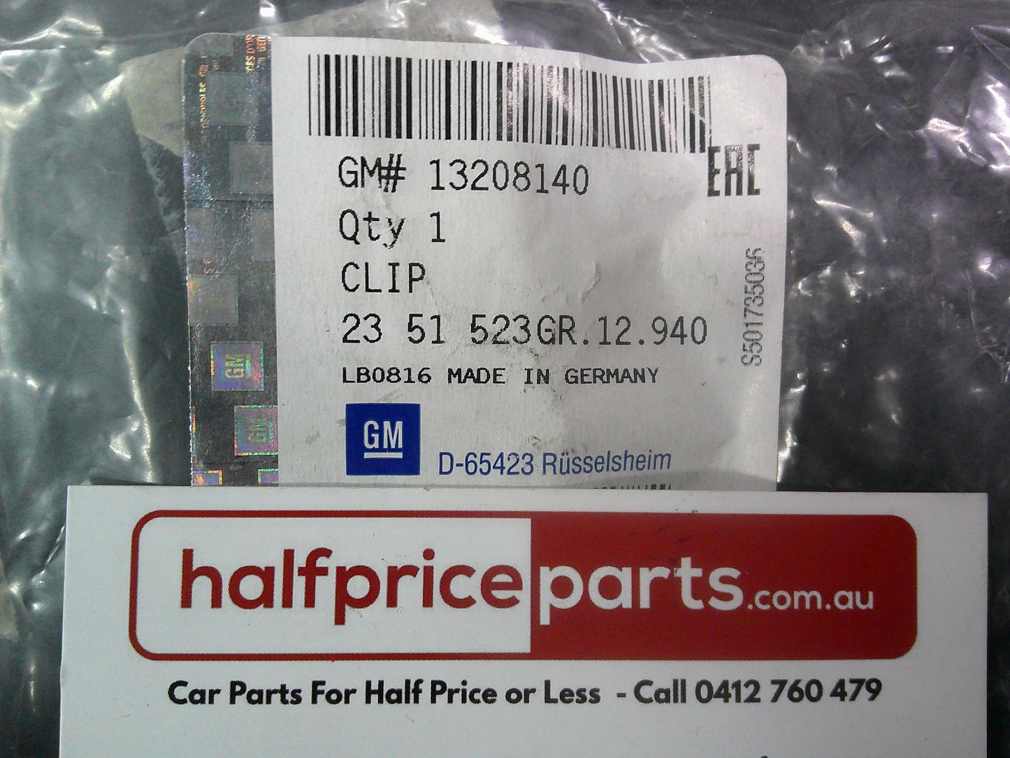 Holden TK Barina Genuine Roof Clip New Part