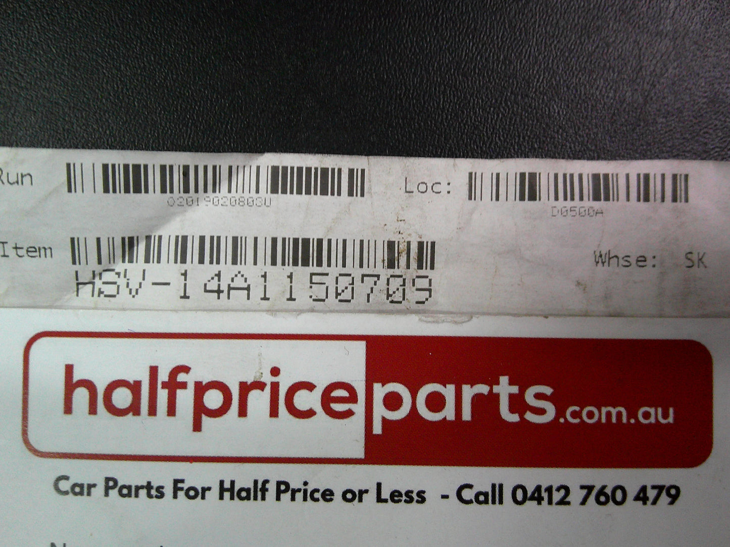 HSV VF GTS Genuine Front Left Hand Grille Vent New Part