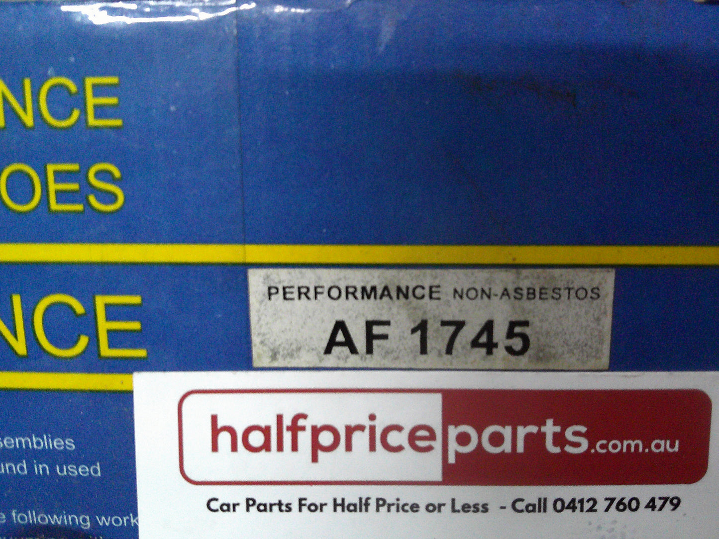 AADI Performance Brake Shoes Suits Toyota HDJ80 Landcruiser New Part