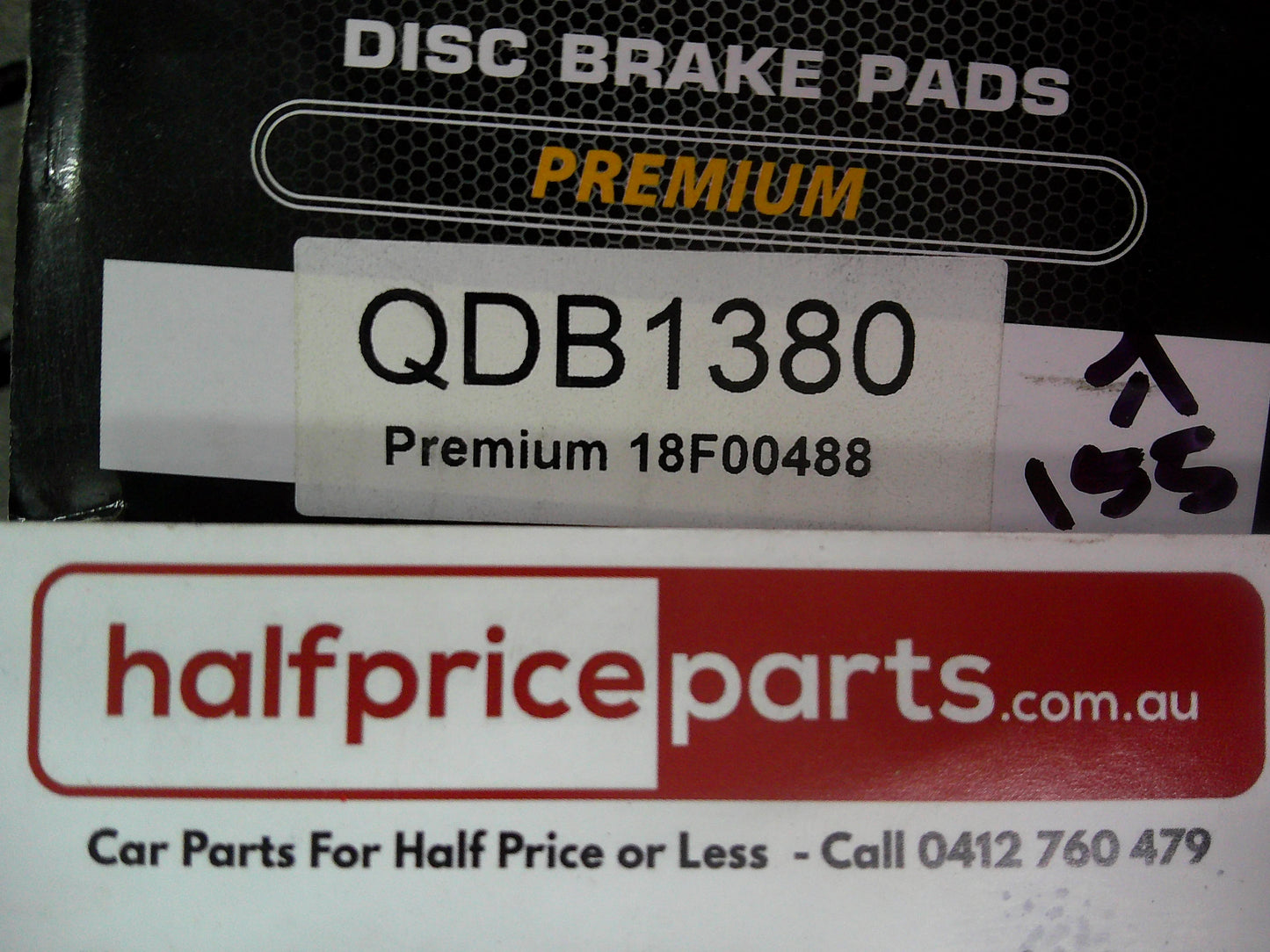 QFM Premium Front Brake Pad Set Suits Daihatsu Sirion New Part