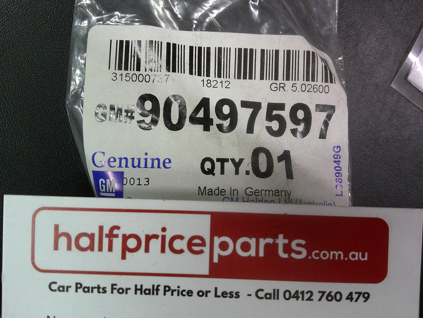 Holden Astra H /Vectra Genuine Brake Shoe Rear Return Spring New Part