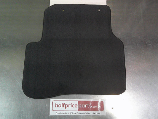 VW Passat B6 Genuine Luxury Rear Mat Set In Anthracite In Colour Set Of 2 New Part