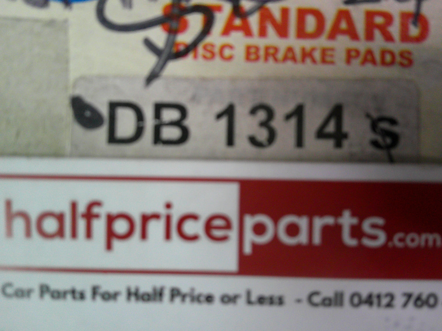 AAB Front Brake Pad Set Suits Toyota Starlet New Part