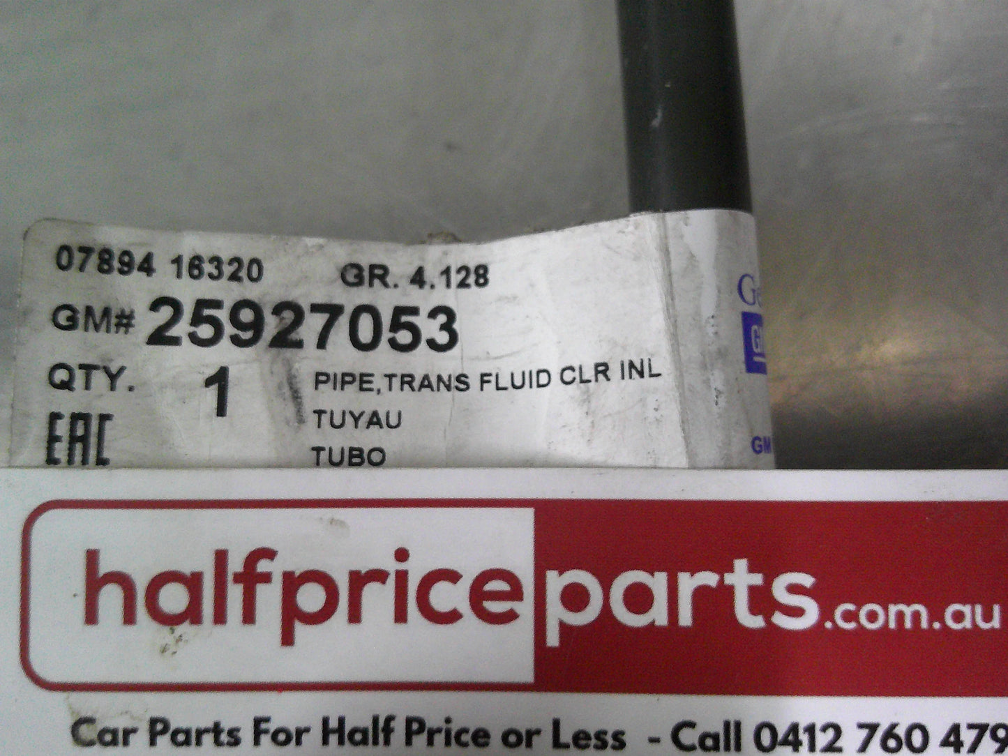 Holden CG Captiva 2.2Ltr Diesel Genuine 6Speed Manual Pipe Trans Fluid New Part