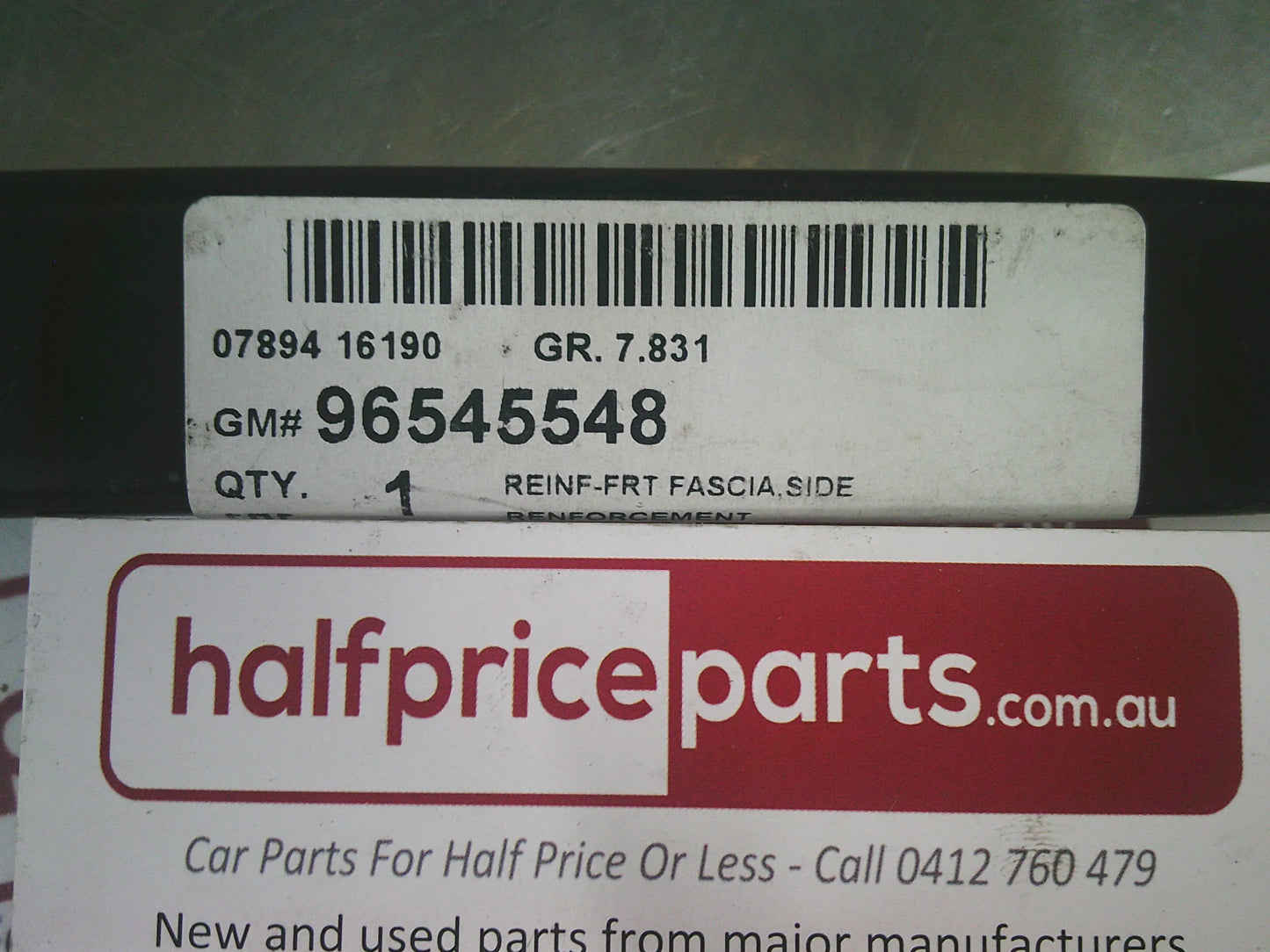 Holden Viva Genuine Front Right Hand Bumper Bracket New Part