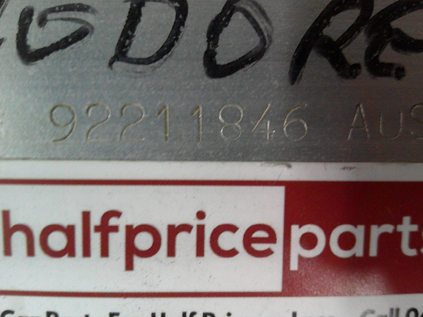 Holden VE Commodore Sedan Genuine Alloy Rear Beam Support Used Part