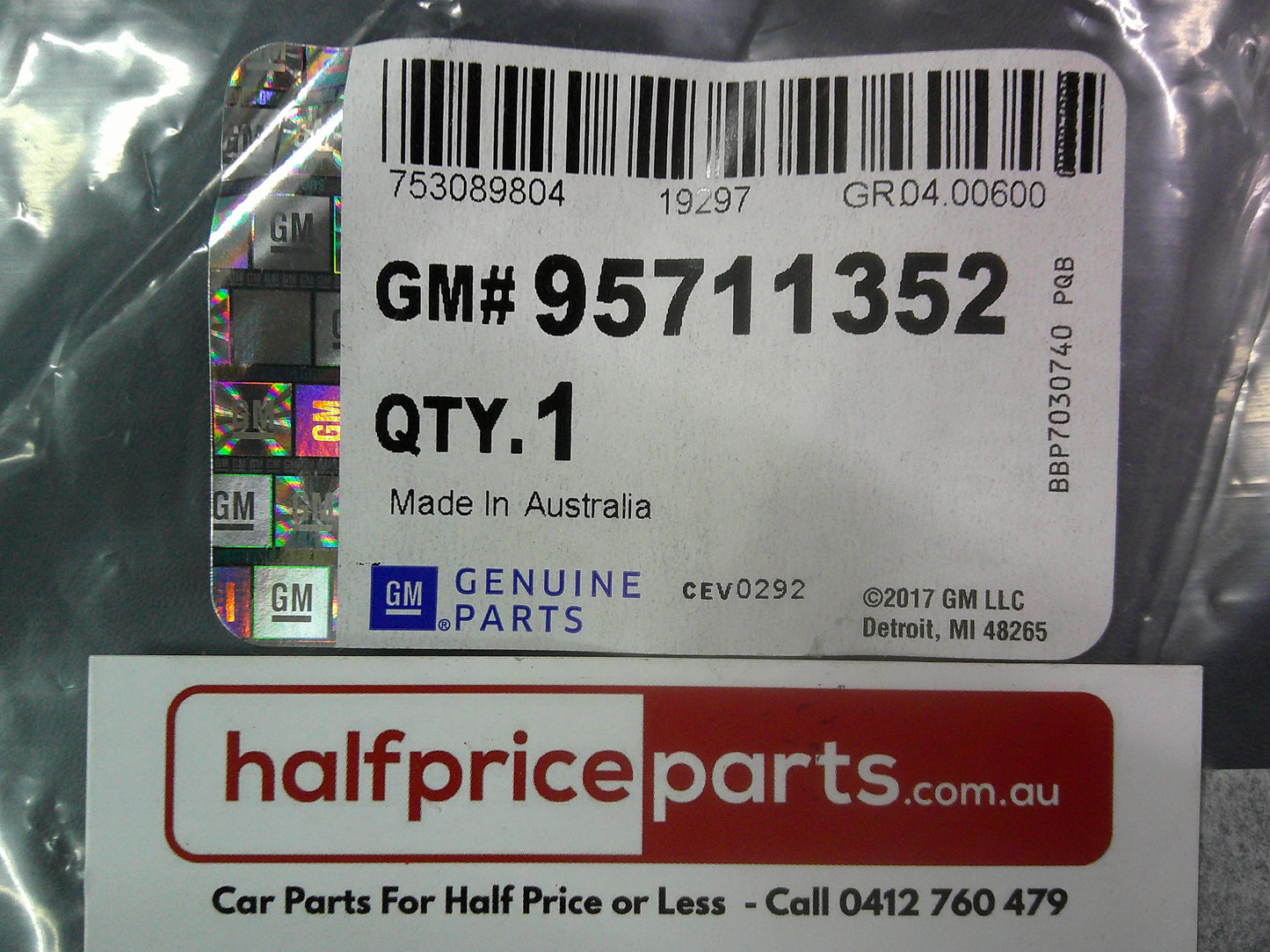 Holden VT/VX/VU Commodore Genuine Auto Shift Button New Part