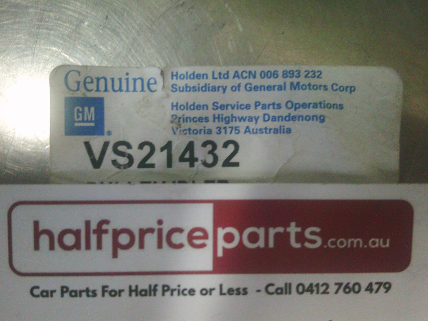 Holden TF Rodeo Genuine Idler Pulley - New Part