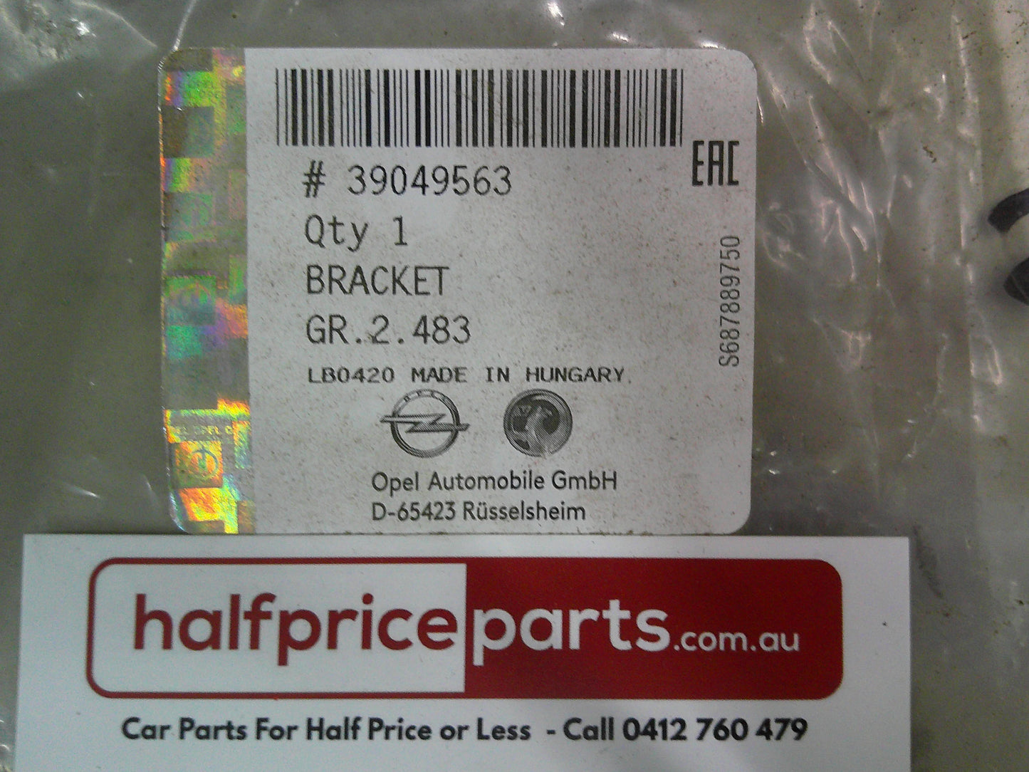 Holden JH Cruze Series II Genuine Engine Wiring Harness Fuse Block Bracket New Part