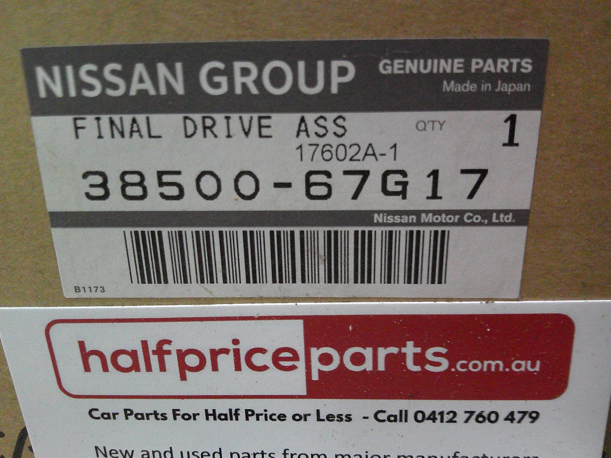 Nissan D22 Navara Genuine Front Differential Assembly (Final Drive Front) New Part