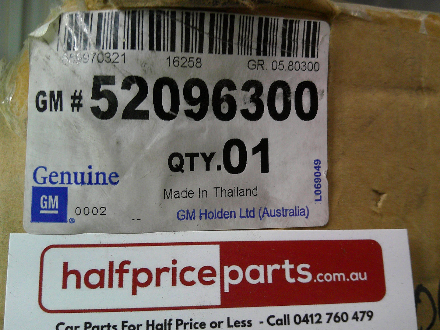 Holden RG Colorado/RG7 Colorado/RG Trailblazer Genuine Passenger Front Seat Base Frame New Part