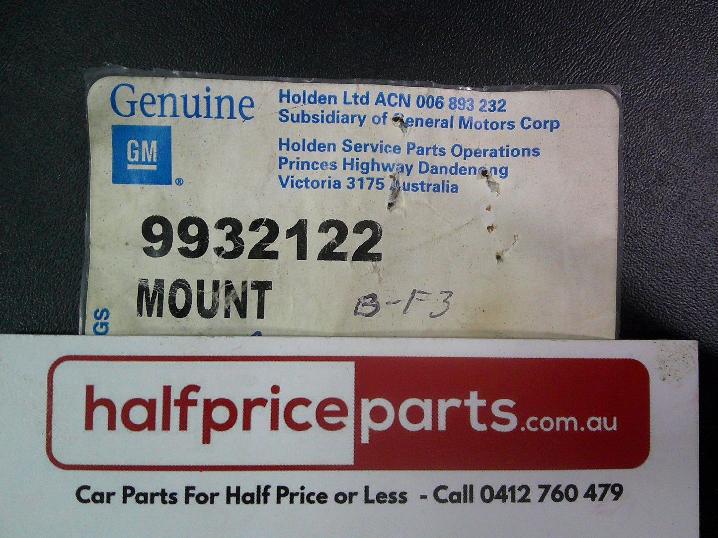 Holden HQ/HJ/HX/HZ/WB Genuine Radiator Mount New Part