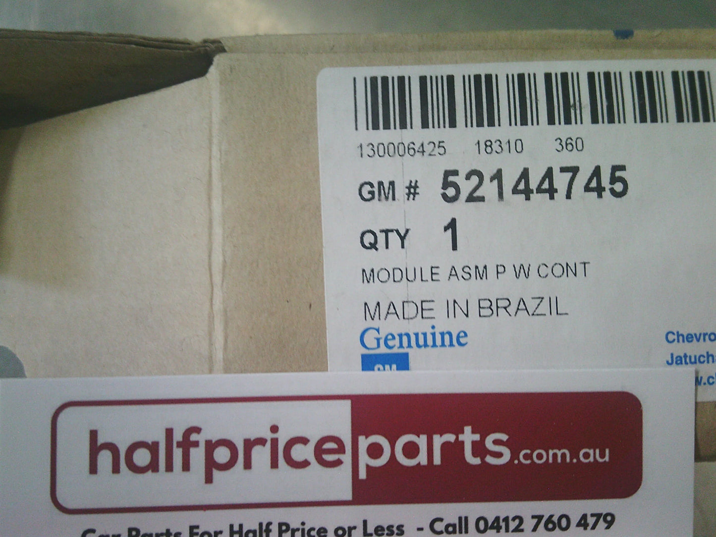 Holden RG Colorado Genuine Left Hand Front Window Control Module New Part